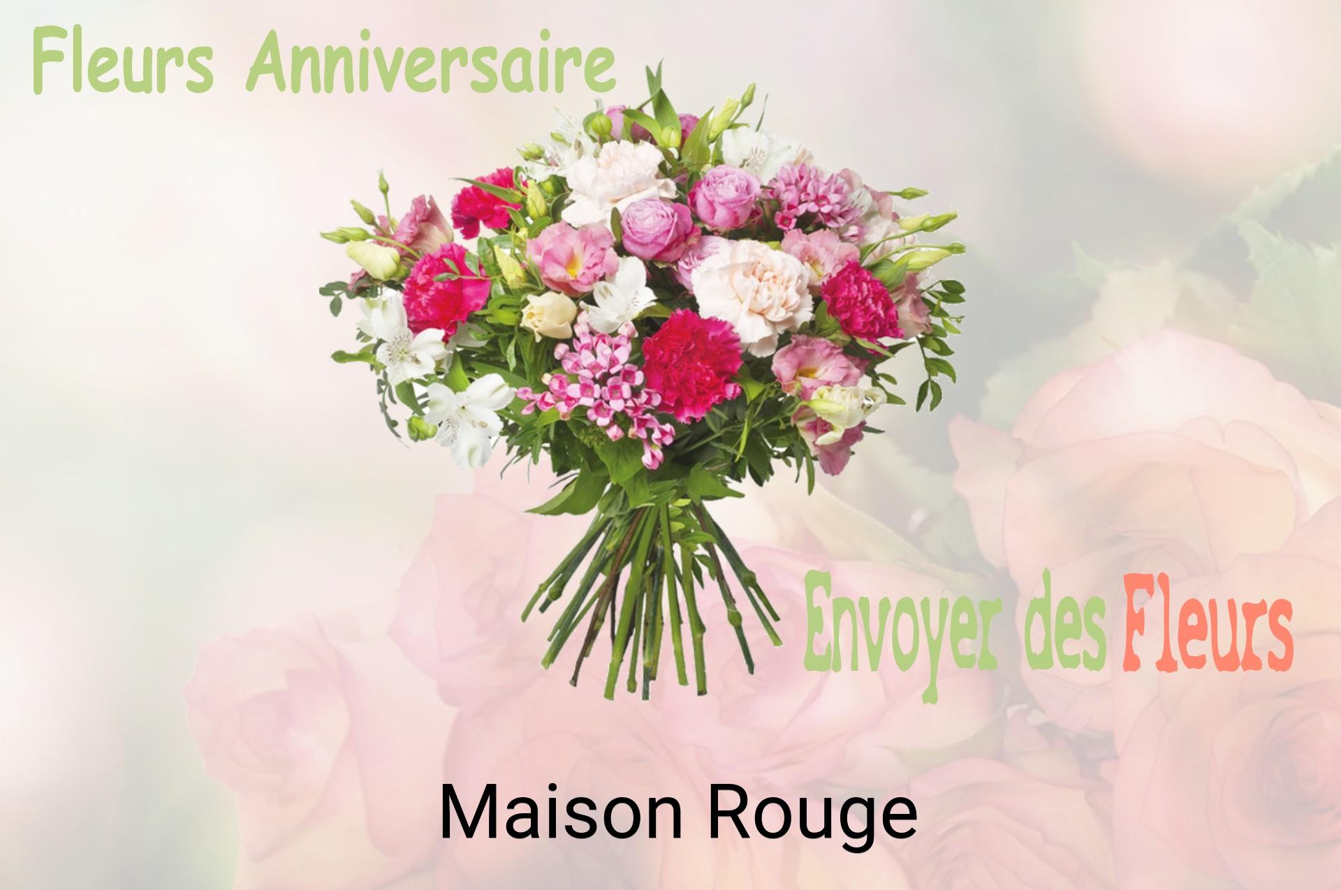 Bouquet de fleurs d’anniversaire livré à Maison-Rouge
